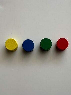 Ticket to Ride Europe - Game Replacement Wooden Scoring Markers